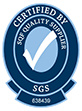 Certified by SGS - 638439